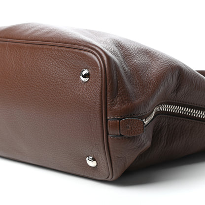 Prada Vitello Daino Side Zip Tote Tabacco 9 of 9