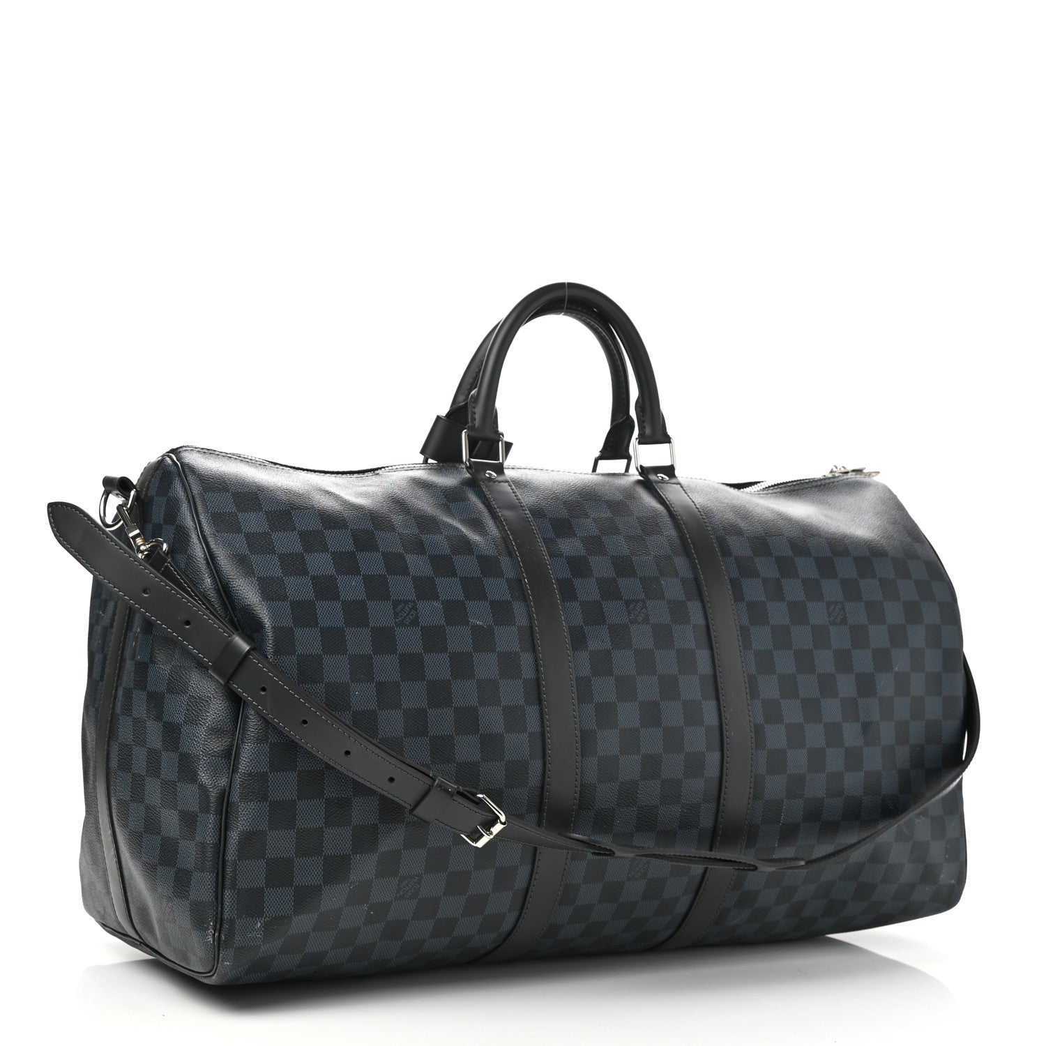 Louis Vuitton Damier Cobalt Keepall Bandouliere 55 3 of 15