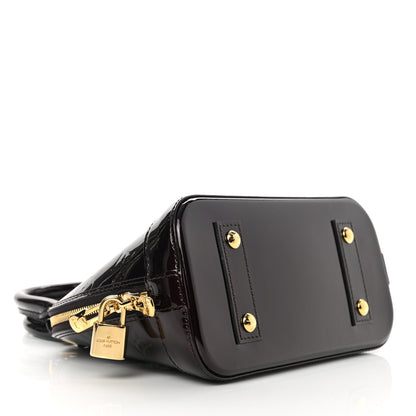 Louis Vuitton Vernis Alma BB Amarante 4 of 7