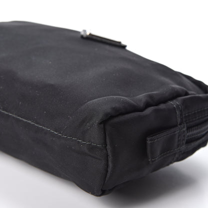 Prada Nylon Vela Cosmetic Pouch Black 7 of 7