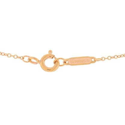 Tiffany 18K Yellow Gold Diamond Atlas Pierced Pendant Necklace 3 of 4