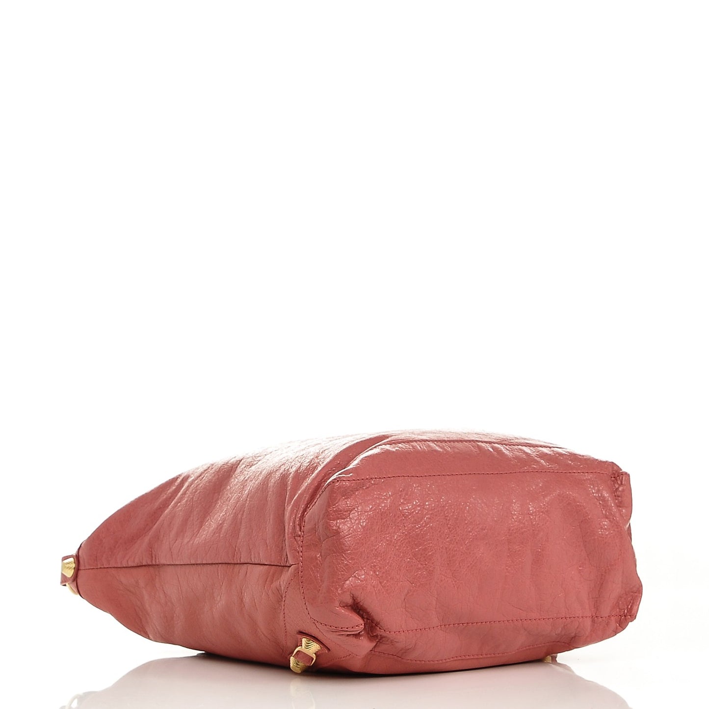 Agneau Giant 12 Gold Hardware Day Hobo Rose Bombon Raspberry