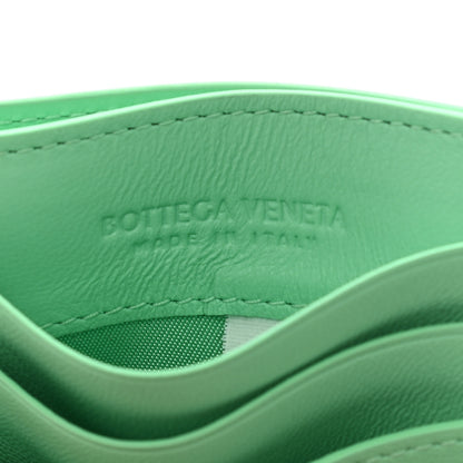 Bottega Veneta Nappa Intrecciato Card Holder Teal 6 of 7