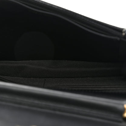 Chanel Caviar Quilted Boy Wallet On Chain WOC Black 6 of 11