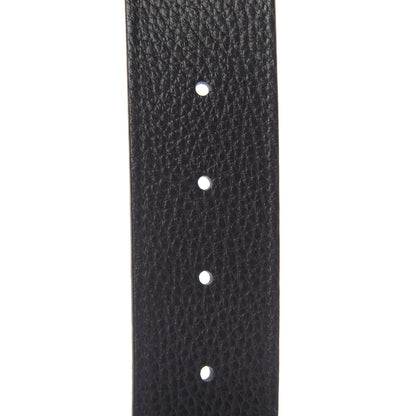 Gucci Calfskin 1973 Reversible Belt 100 40 Black Brown 5 of 5