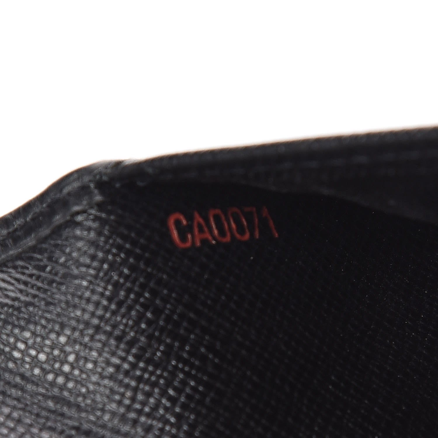Louis Vuitton Epi Checkbook Cover Black 7 of 7