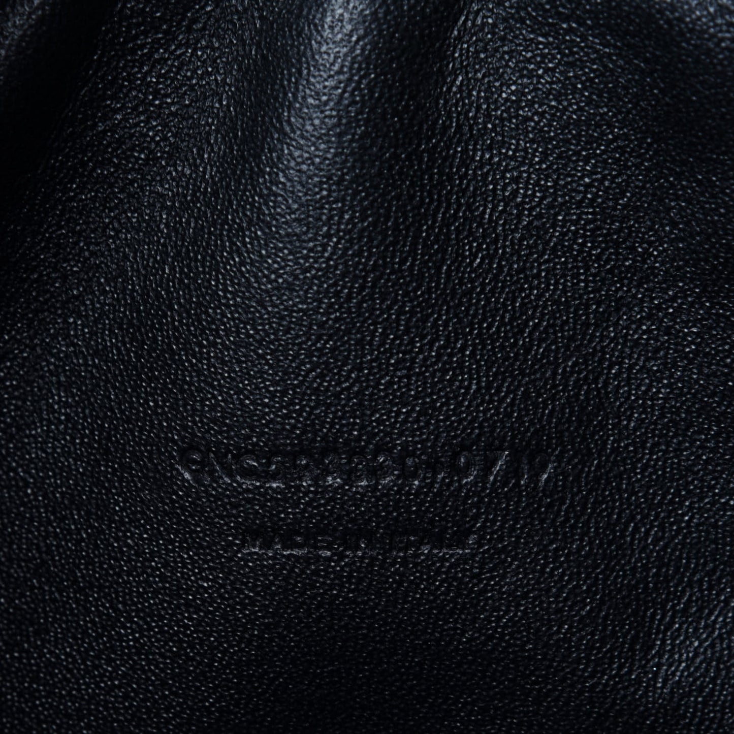 Grain De Poudre Matelasse Monogram Mini Lou Camera Bag Black
