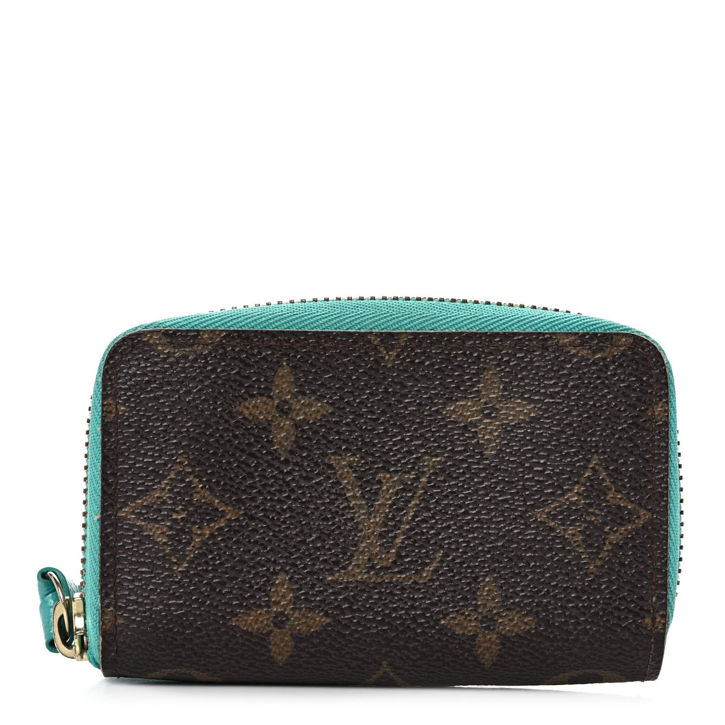 Monogram Zippy Multicartes Turquoise