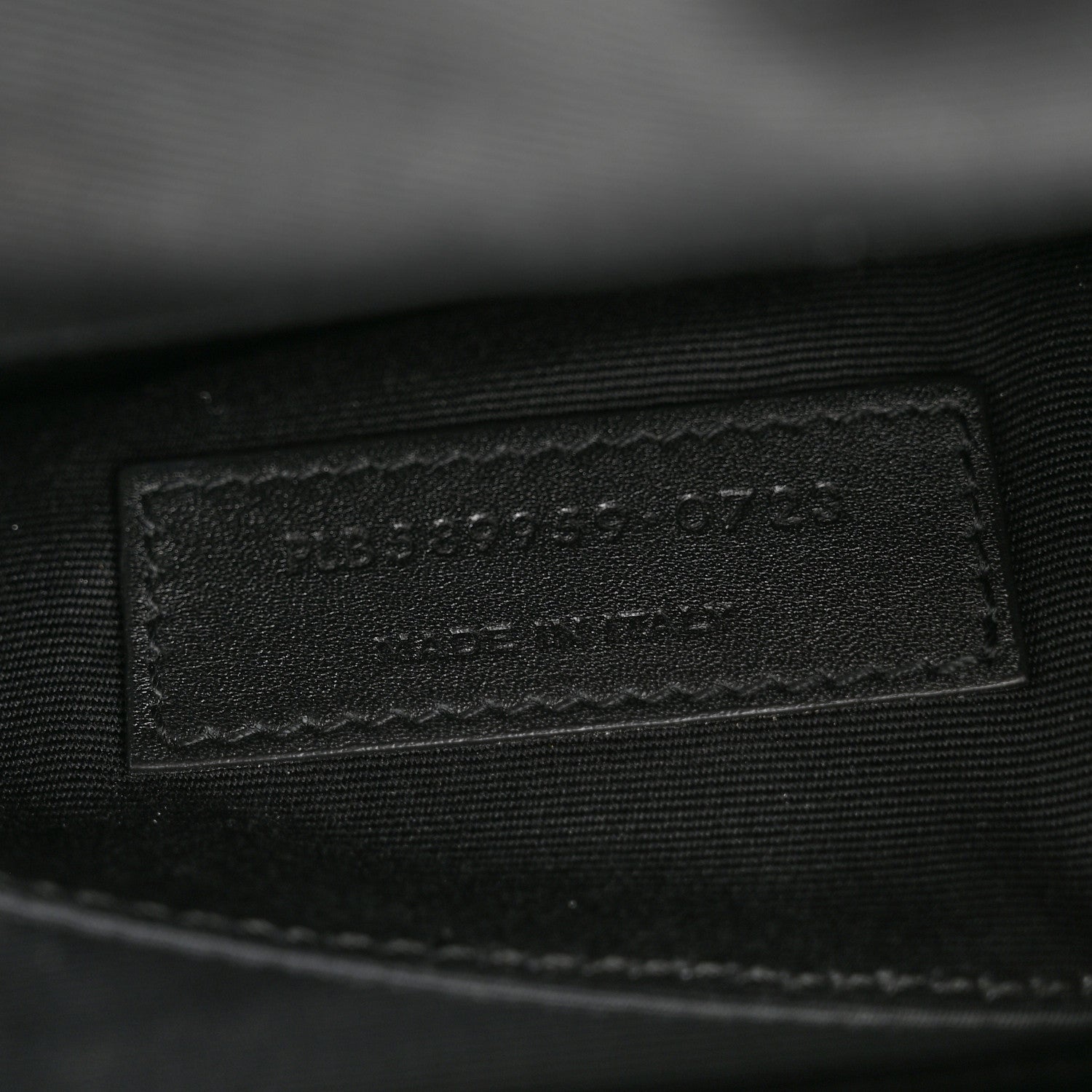 Saint Laurent Grain De Poudre Monogram Belt Bag Black 7 of 13