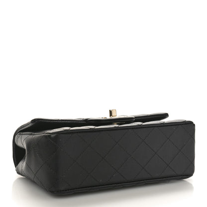 Chanel Lambskin Quilted Mini Coco Charms Rectangular Flap Black 4 of 9