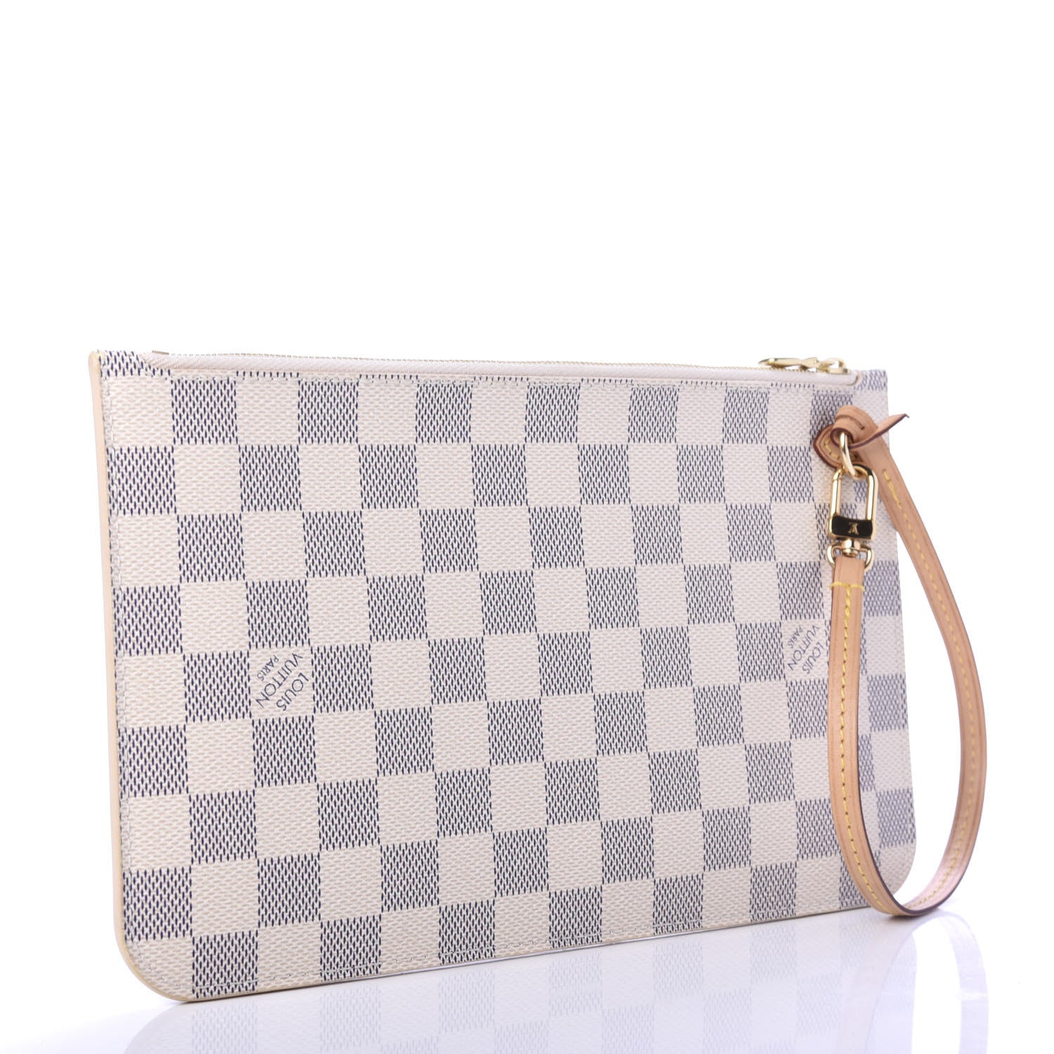Louis Vuitton Damier Azur Neverfull MM GM Pochette 3 of 7