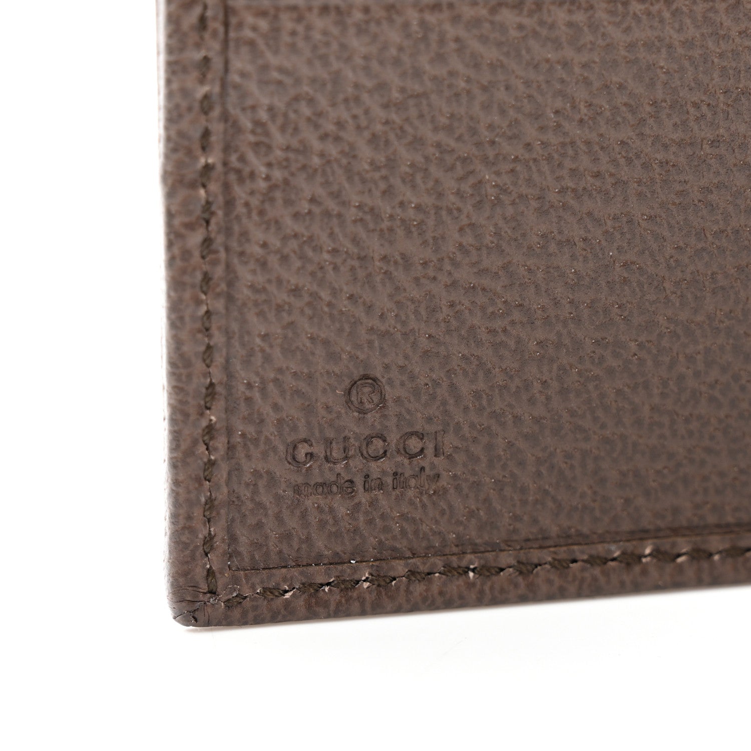 Gucci GG Supreme Monogram Web Mens Ophidia Bi-Fold Coin Wallet Beige New Acero 6 of 8