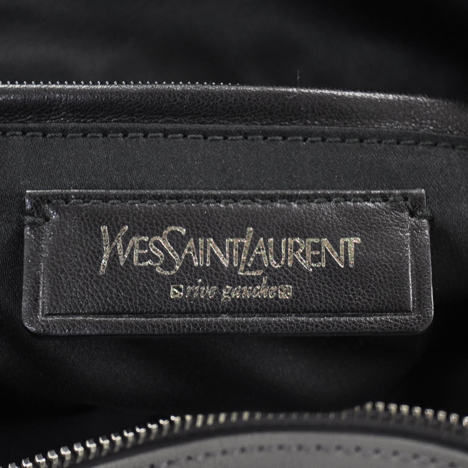 Saint Laurent Leather Oversized Muse Grey 7 of 9