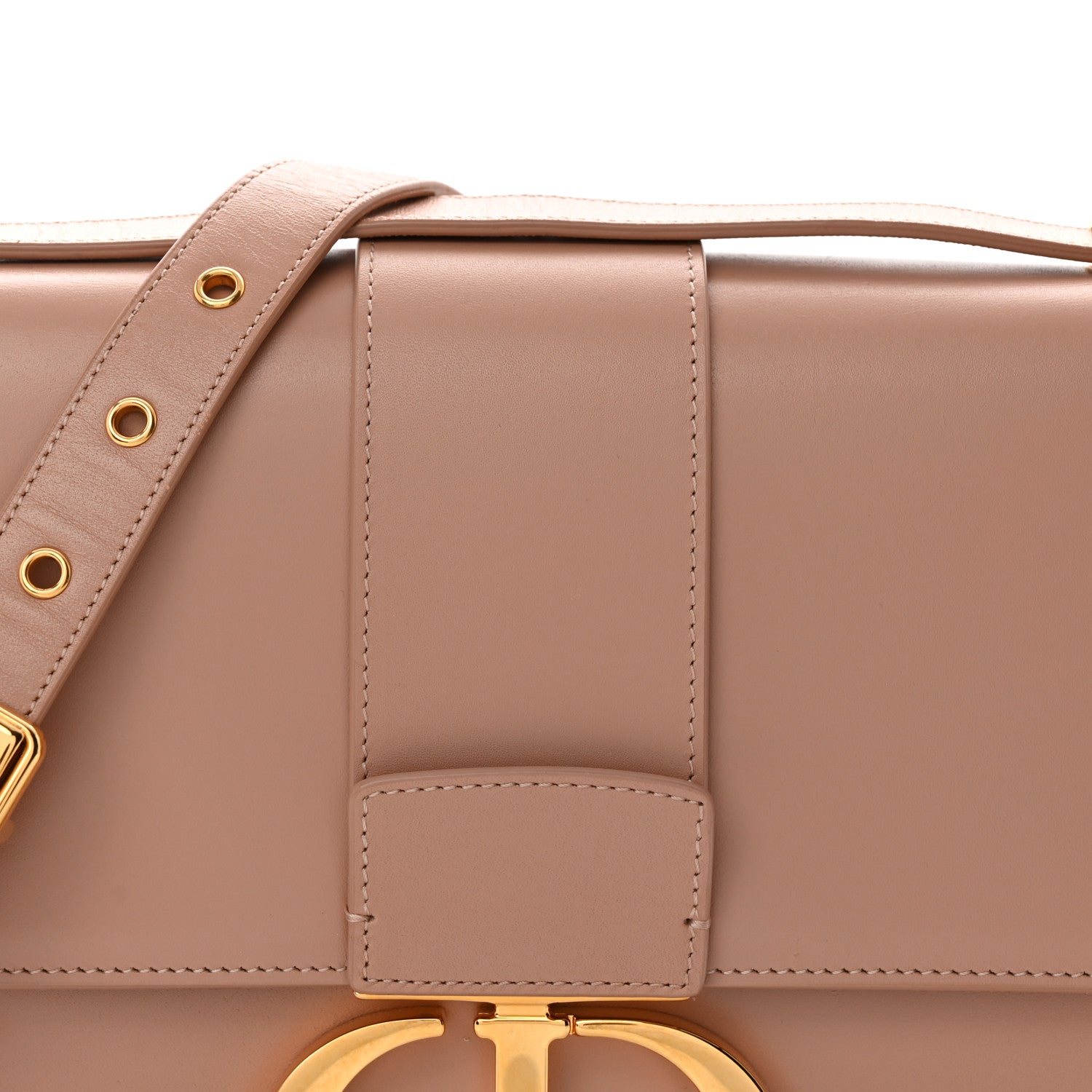 Christian Dior Box Calfskin 30 Montaigne Flap Bag Rose Des Vents 7 of 11