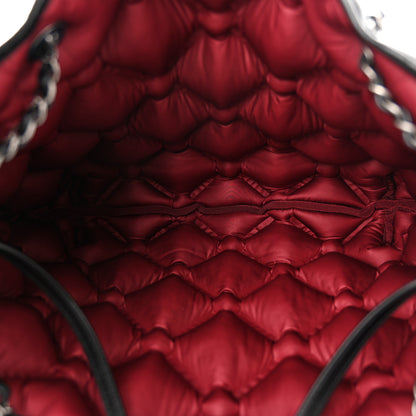 Chanel Calfskin Quilted Chesterfield Shoulder Bag Black 6 of 11
