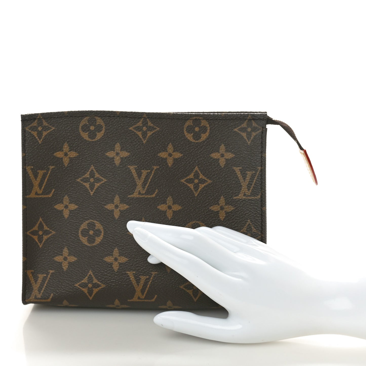 Monogram Toiletry Pouch 19 Red