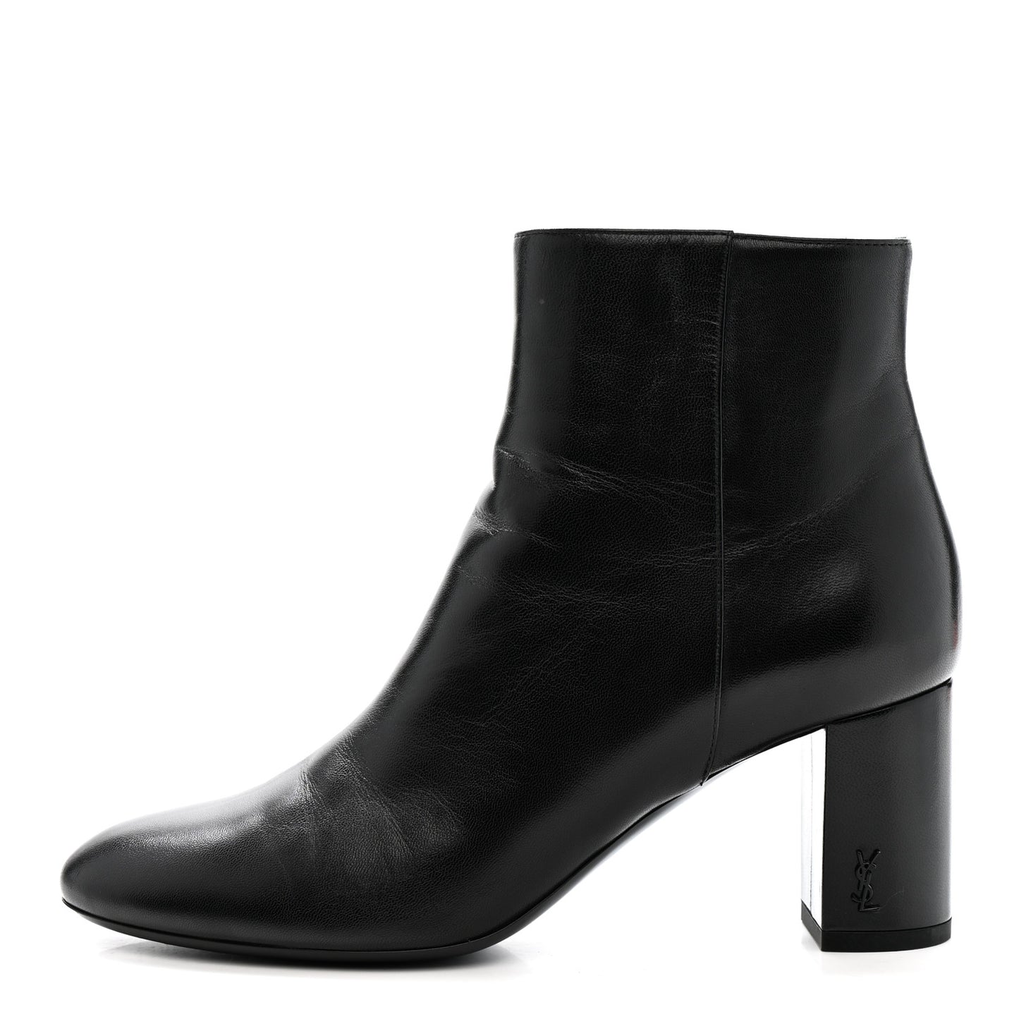 Nappa Vendome Loulou Ankle Zip Boot 36.5 Black