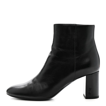 Saint Laurent Nappa Vendome Loulou Ankle Zip Boot 36.5 Black 1 of 11