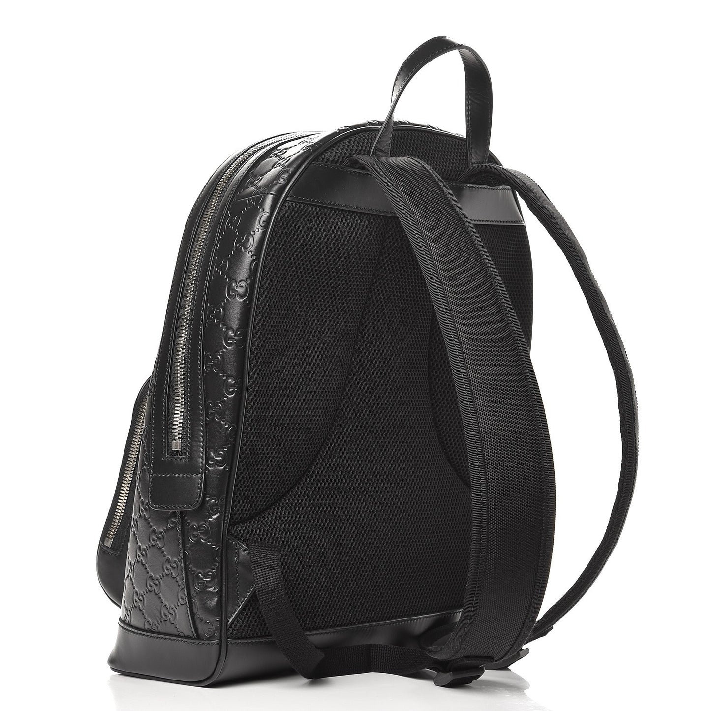 Guccissima Signature Day Backpack Black
