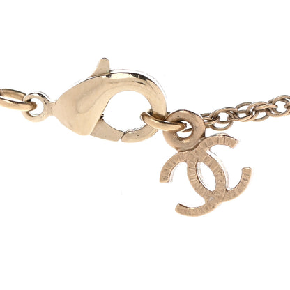 Chanel Pearl CC Round Necklace Gold 5 of 6