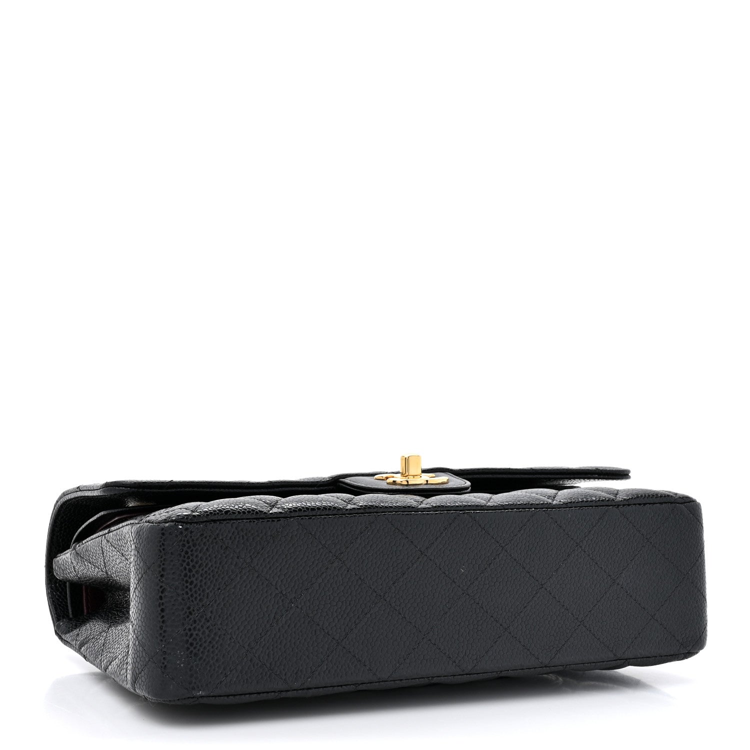 Chanel Caviar Quilted Medium Double Flap Black 4 of 11