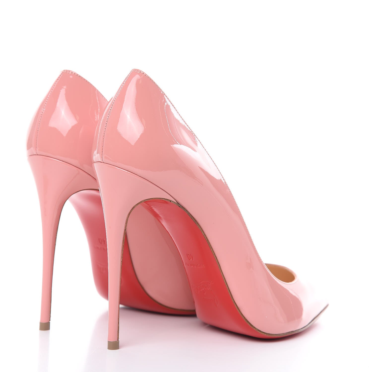 Christian Louboutin Patent Pigalle Follies 100 Pumps 40 Guimauve 4 of 8