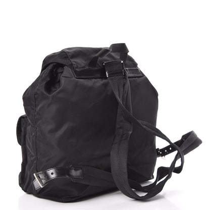 Prada Nylon Vela Medium Backpack Black 3 of 15