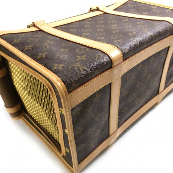 Louis Vuitton Monogram Sac Chien 40 Pet Carrier 5 of 10