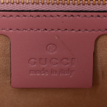 Gucci Guccissima Signature Medium Padlock Shoulder Bag Rose Baby Candy 6 of 12
