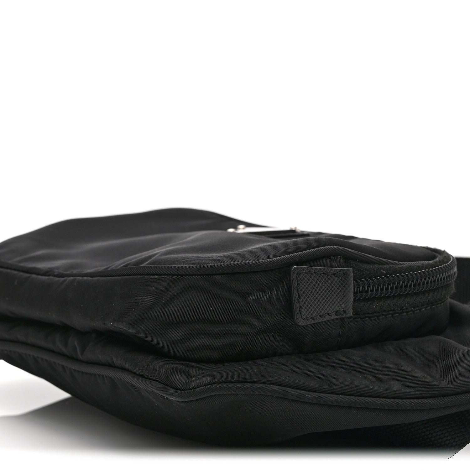 Prada Re-Nylon Saffiano Belt Bag Black 11 of 11