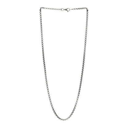 David Yurman Sterling Silver 2.7mm Small Box Chain Necklace 22" 3 of 4