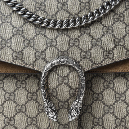 Gucci GG Supreme Monogram Medium Dionysus Shoulder Bag Taupe 13 of 13