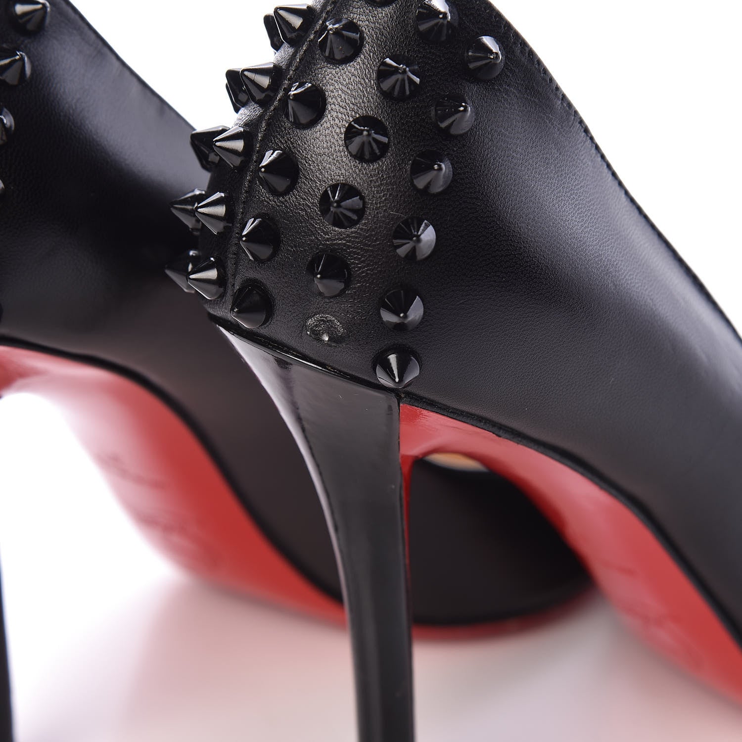 Christian Louboutin Kid Zappa 100 Pumps 37 Black 5 of 8