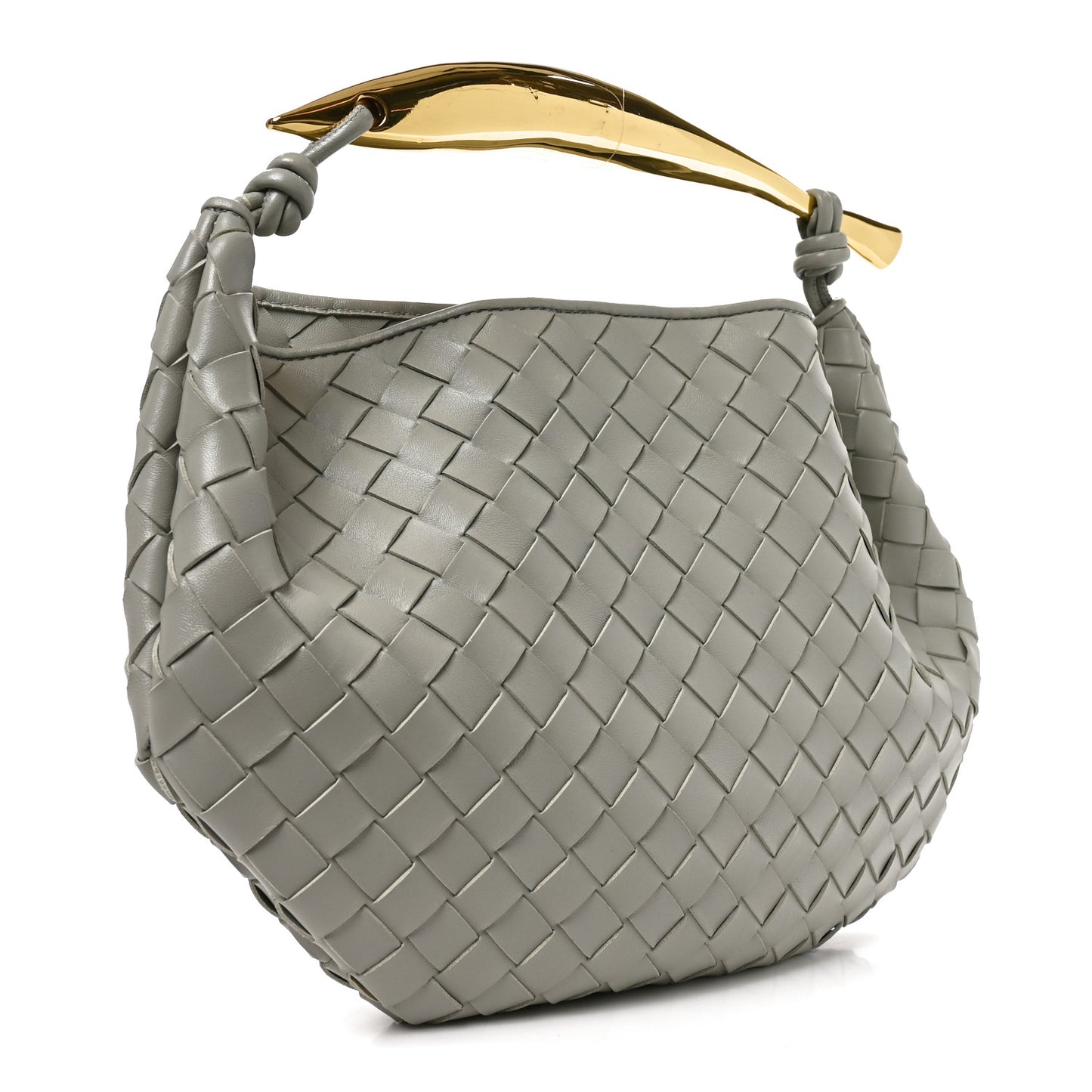 Nappa Intrecciato Sardine Bag Agate Grey Agate Grey