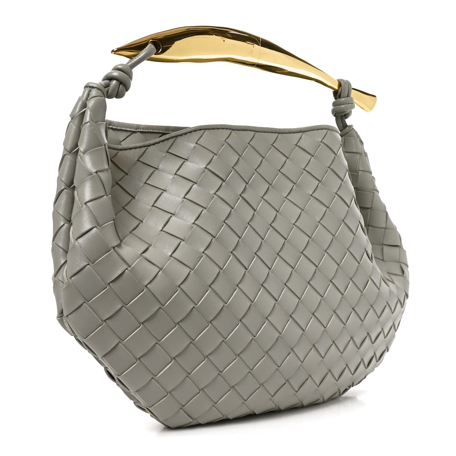 Bottega Veneta Nappa Intrecciato Sardine Bag Agate Grey Agate Grey 3 of 11