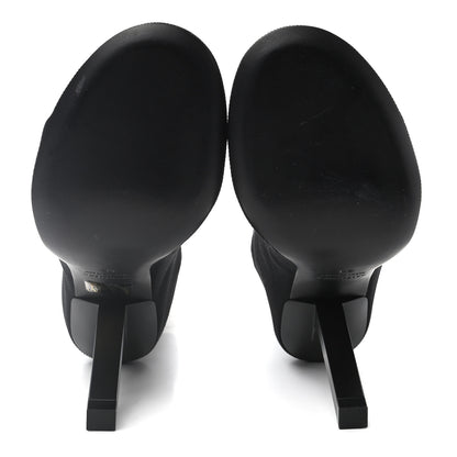 Balenciaga Stretch Tight Fabric Tight 110mm Booties 38 Black 5 of 7