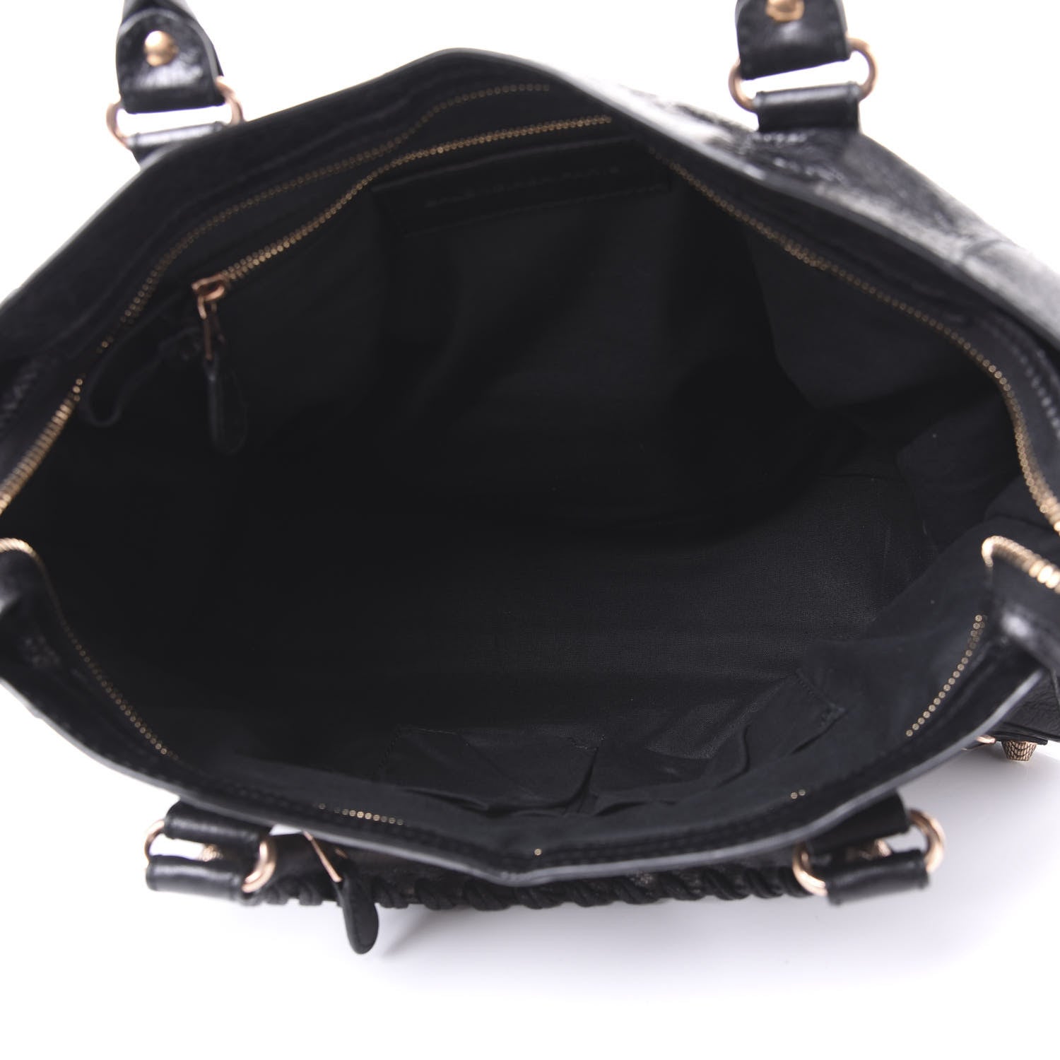 Balenciaga Agneau Giant 12 Rose Gold Hardware City Black 4 of 8