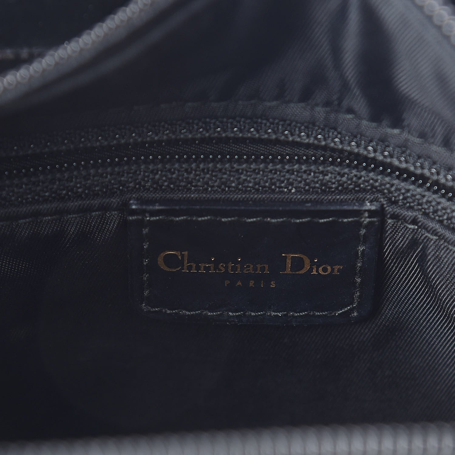 Christian Dior Patent Diorissimo Medium Lady Dior Black 6 of 9
