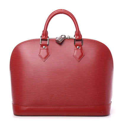 Louis Vuitton Epi Alma PM Rouge 1 of 11