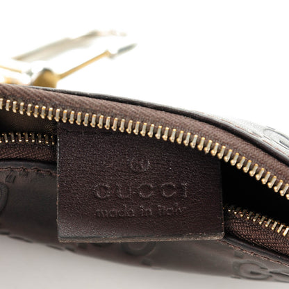 Gucci Guccissima Key Case Chocolate 6 of 7