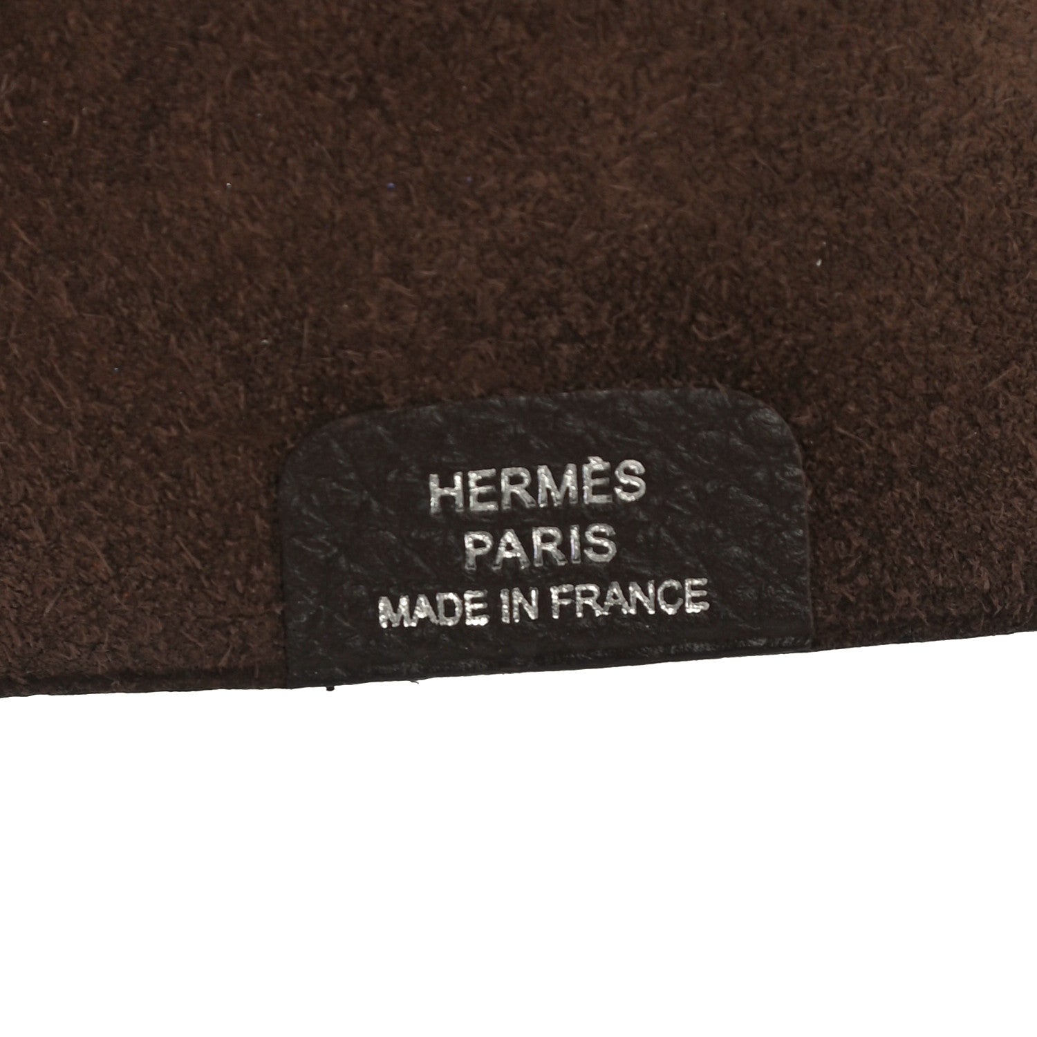 Hermes Togo Ulysse MM Notebook Cover Chocolate 7 of 12