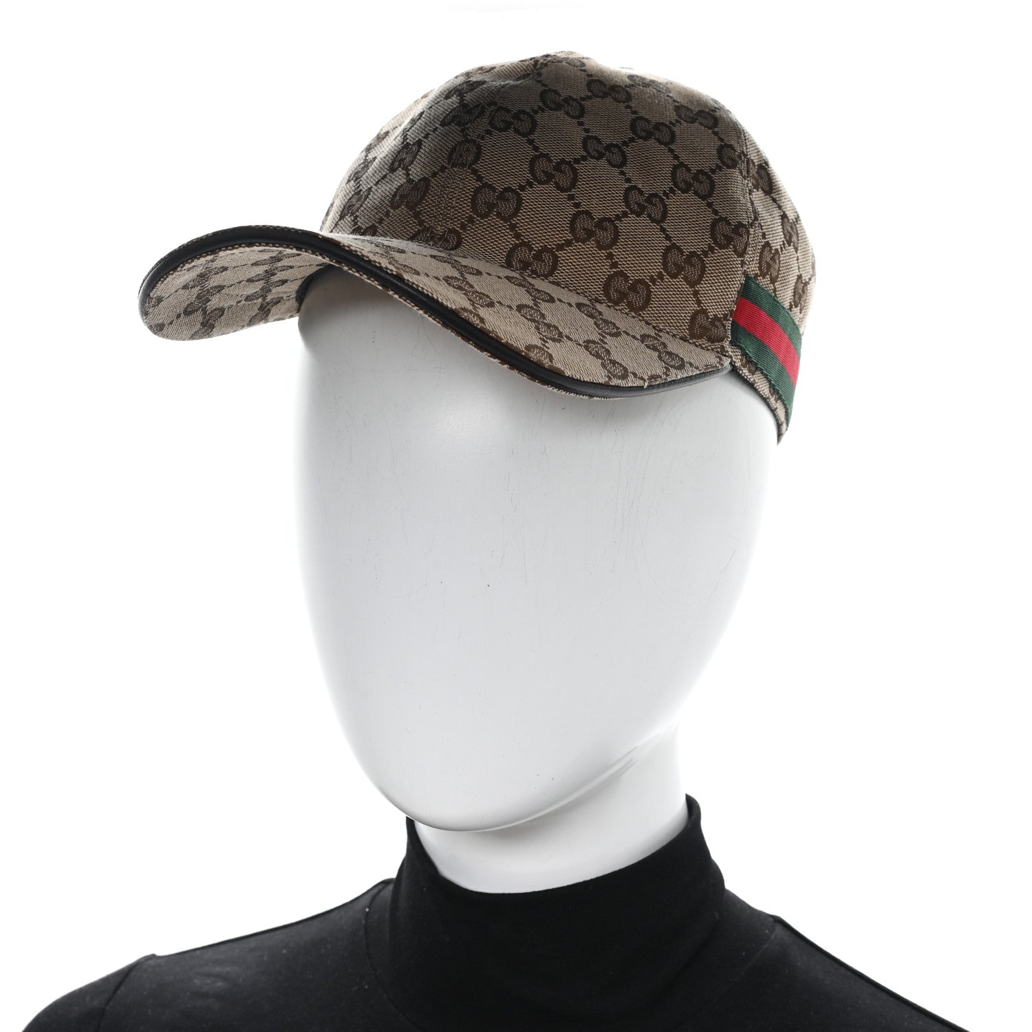 Gucci Monogram Web Baseball Hat M Beige Cocoa 2 of 10