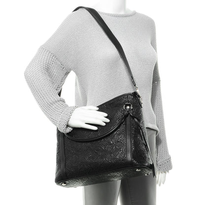 Louis Vuitton Monogram Lambskin Antheia Ixia PM Black 2 of 7