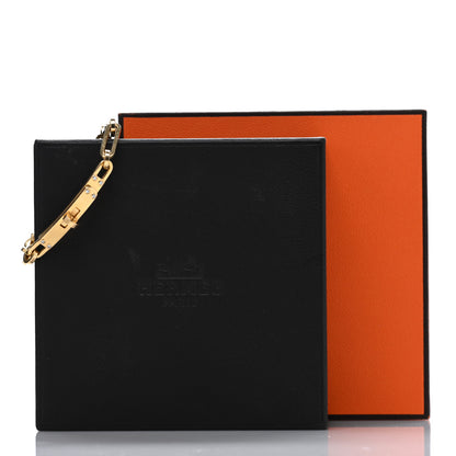 Hermes 18K Yellow Gold Diamond PM Kelly Chaine Bracelet SH 4 of 4