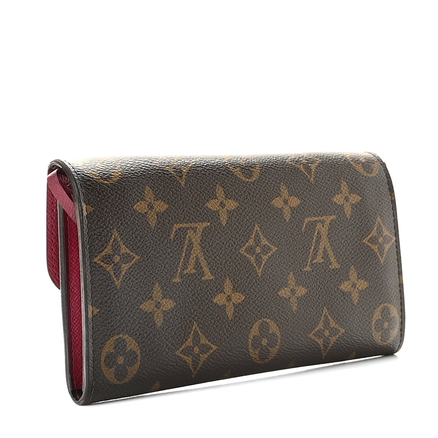 Monogram Emilie Wallet Fuchsia