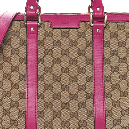 Gucci Monogram Medium Joy Boston Pink 8 of 11