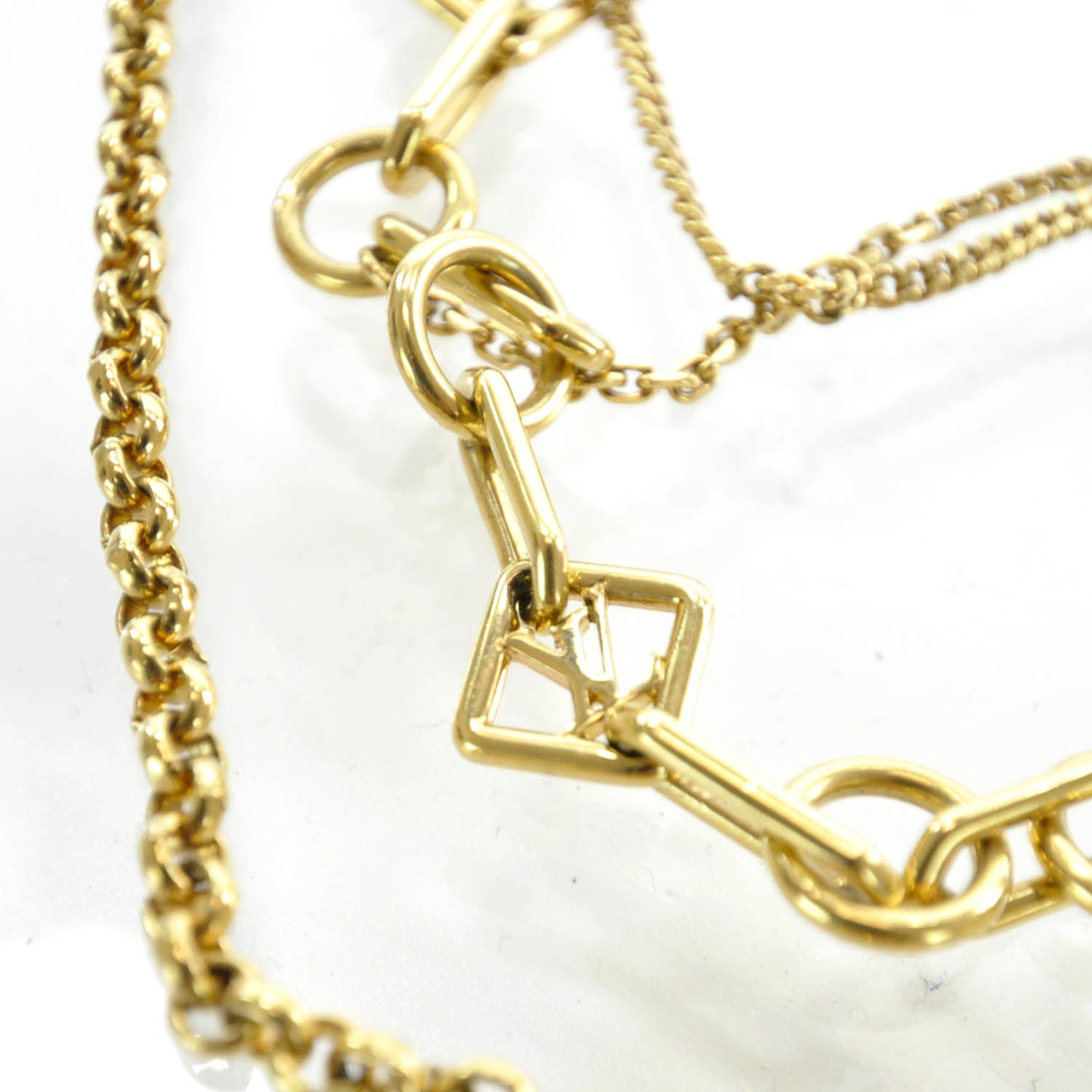 Collier Vegas Chain Necklace Gold
