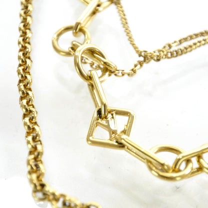 Louis Vuitton Collier Vegas Chain Necklace Gold 3 of 5