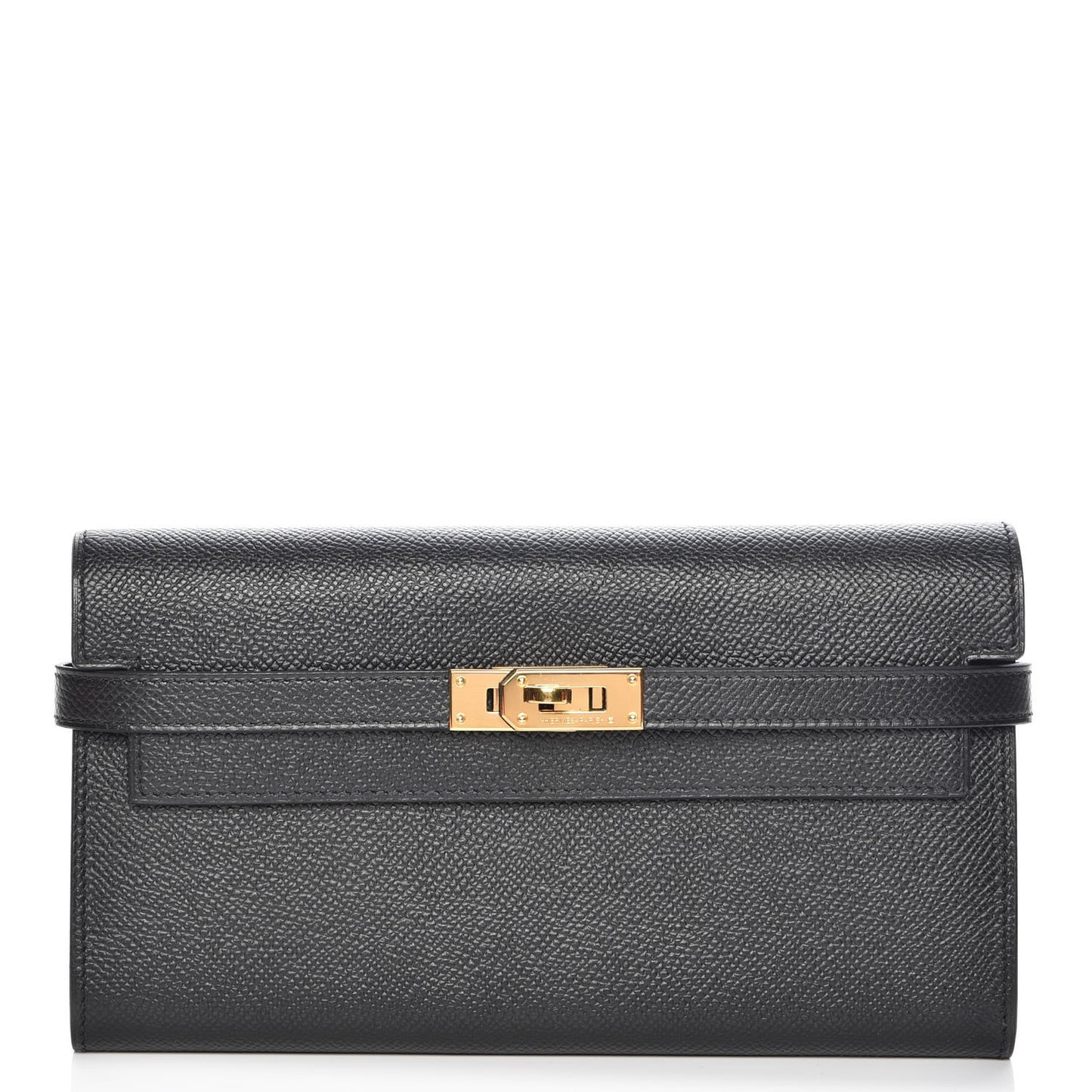 Epsom Kelly Longue Wallet Black