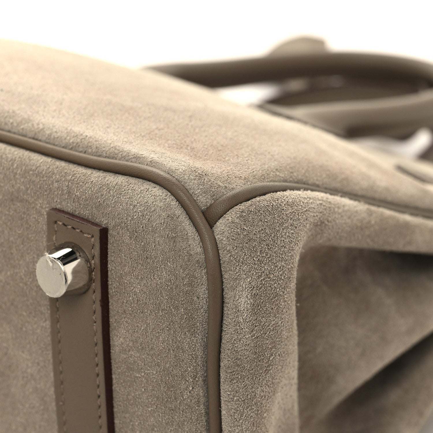 Hermes Veau Doblis Swift Grizzly Birkin 25 Etoupe 12 of 12